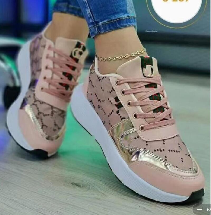 

22GG Women Shoes Brand Lace Up Fashion Sneakers Zapatillas Mujer Light Flat Shoes Couple Outdoor Running Shoe, 02