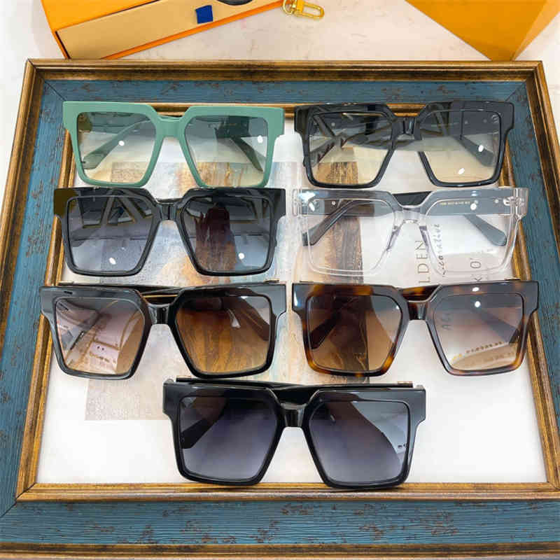 

Sunglasses plate sunglasses trendy women's online celebrity same fashion street s personalized square men's z1006 KVO8