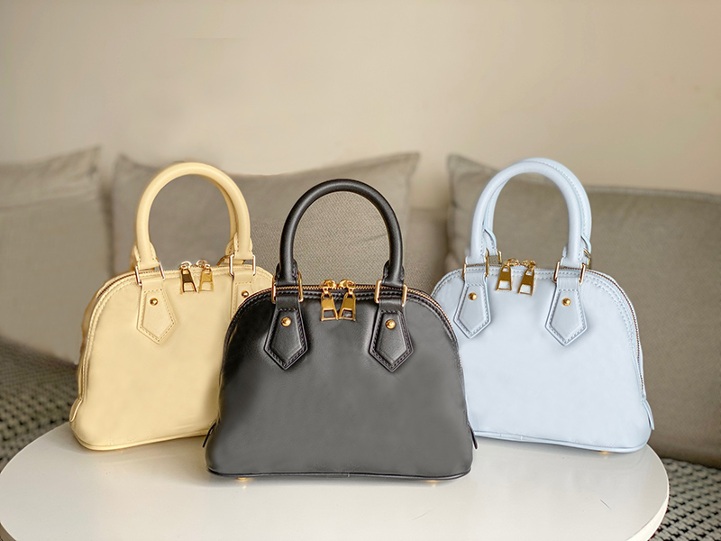 

Luxurys designer shell bag ALMA BB Embroidery thread Embossing Genuine Leather Classic top Ladies handbag Women cossbody purse handbags shoulder bags wallet totes, Blue