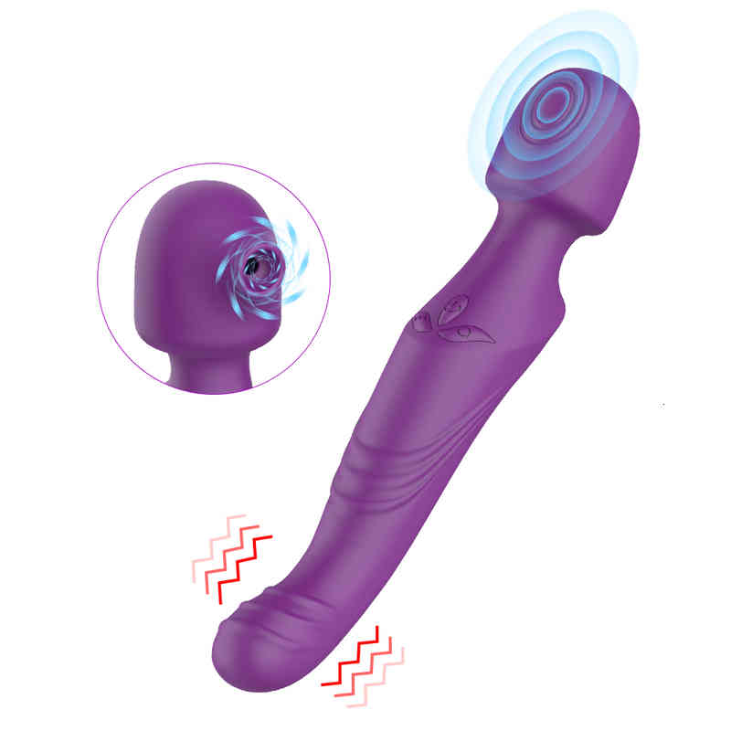 Clearance PromotionDildo Massager Vibrator Sex Toys Penis Cock Sucker g Spot Clitoral Stimulator Sucking Av Wand
