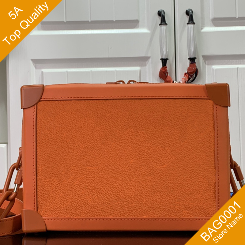 

Handle soft Trunk Bags Men package Fashion Casual Tote M59163 m20956 Canvas Leather Check Zipper Shoulderbags Crossbody With Box B346 B347 BAG0001 5A Top Quality, Brown