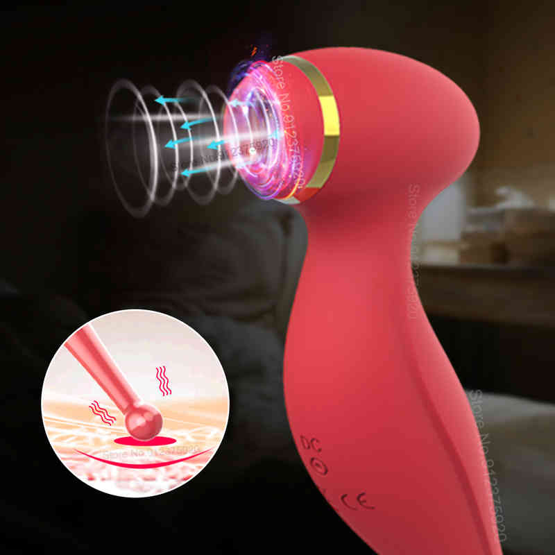 Massager Penis Cock Clit Sucker Vagina Sucking Vibrator Female Clitoris Vacuum S-image-793650541