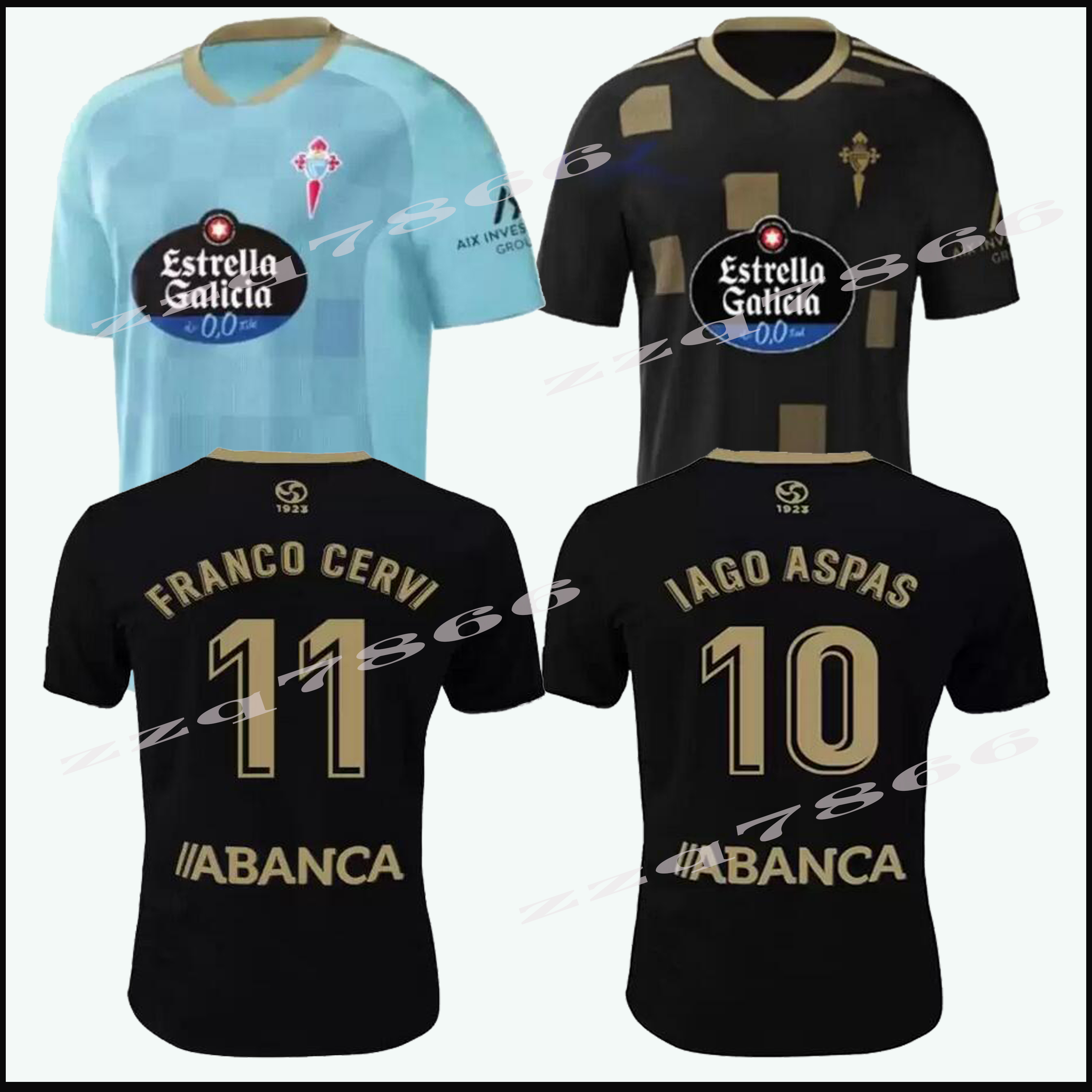 

2022 2023 Celta de Vigo centenary soccer jerseys IAGO ASPAS away camiseta NOLITO F.BELTRAN HUGO MALLO SOLARI S. MINA Brais Mendez kids adult football, Ivory