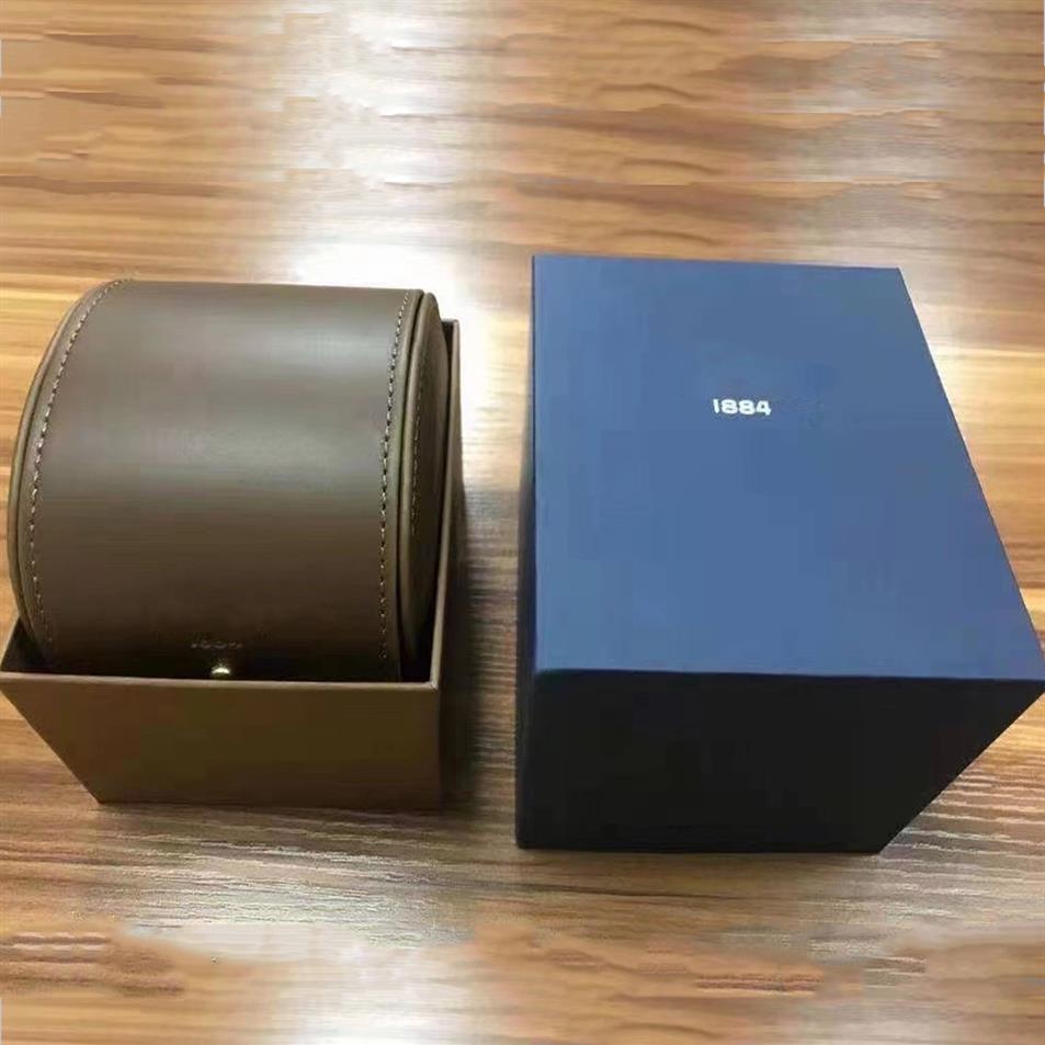 High Quality Classic 1884 Watch Original Box Papers Wood Leather Boxes Handbag For Bentley SuperAvenger SuperOcean Watches1590