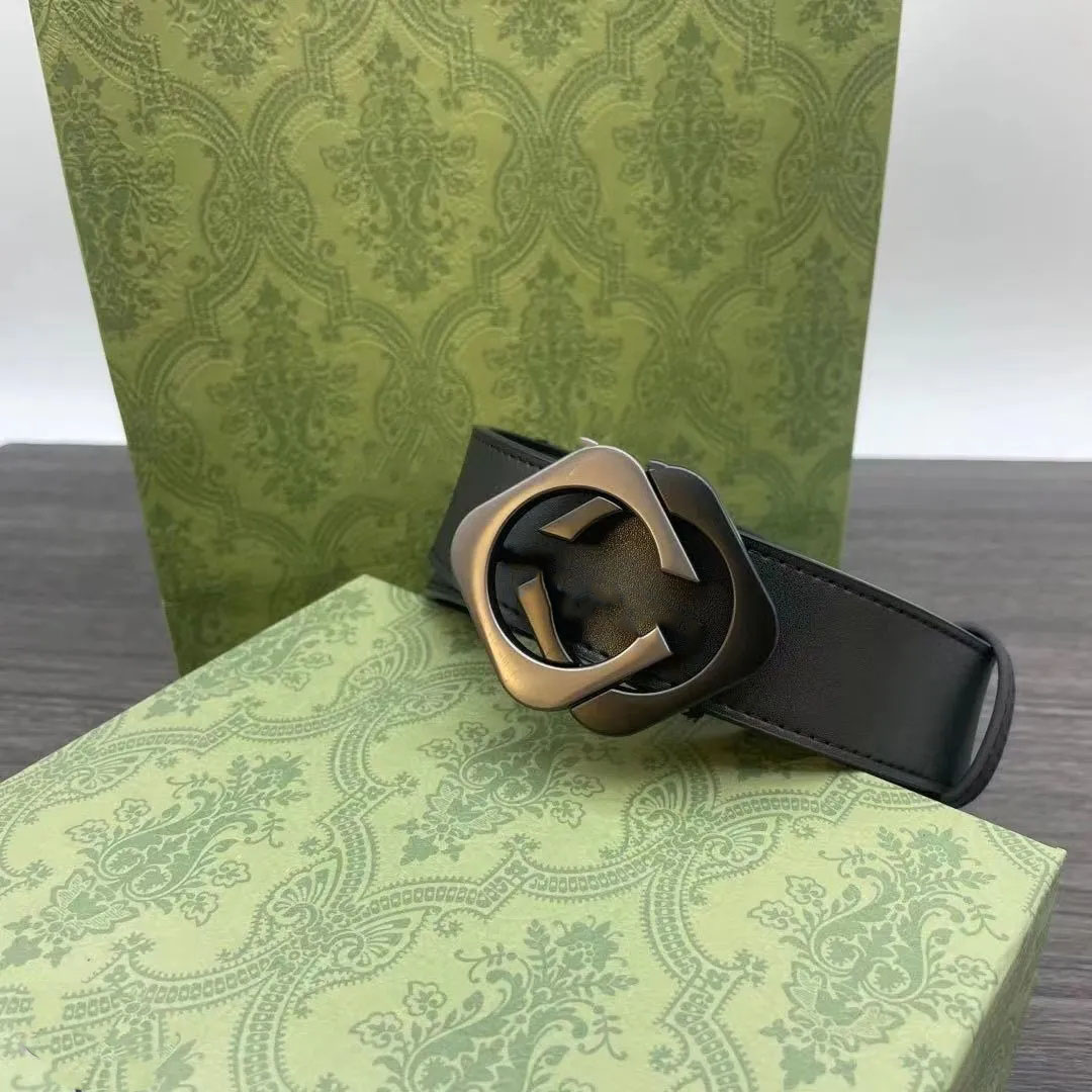 

Men Designers Belts Womens Belt Mens Leather Black Belts Big Gold Silver Bronze Buckle Classic Casual with box