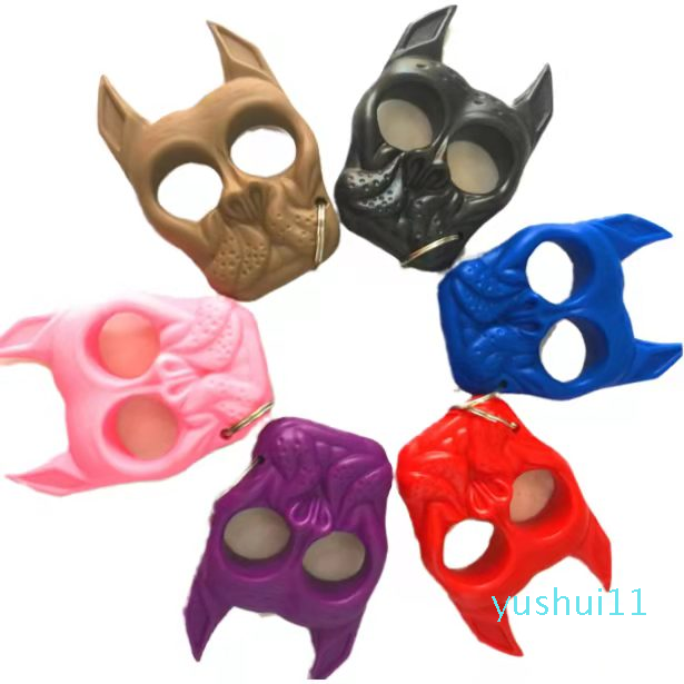 

2022-New Gilded Steel Brass Knuckle Duster Color Black Plating Silver Hand Tool Clutch High Quality52