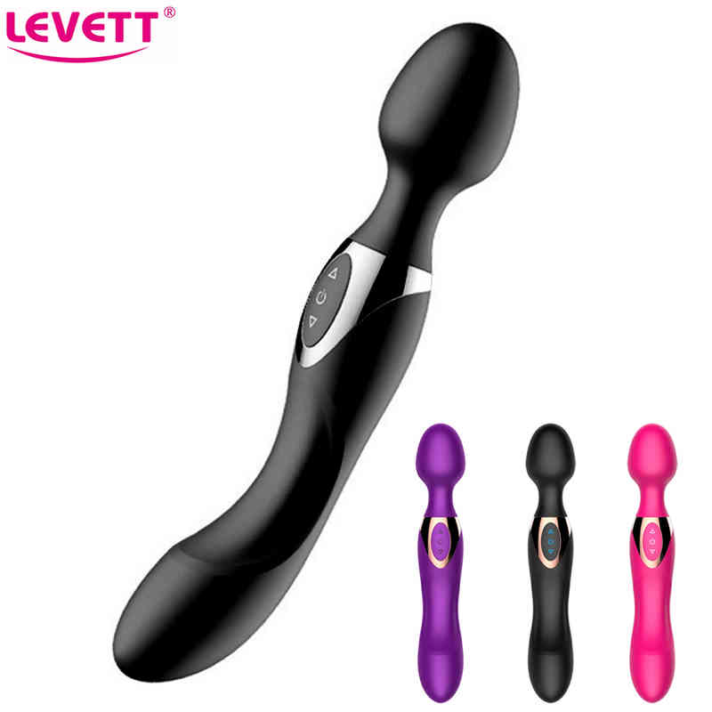 Clearance Promotionfor Spot Massager Powerful Wand Toys Vibrator Woman g Sex Clitoris Stimulate Body Penis Cock-image-797407796