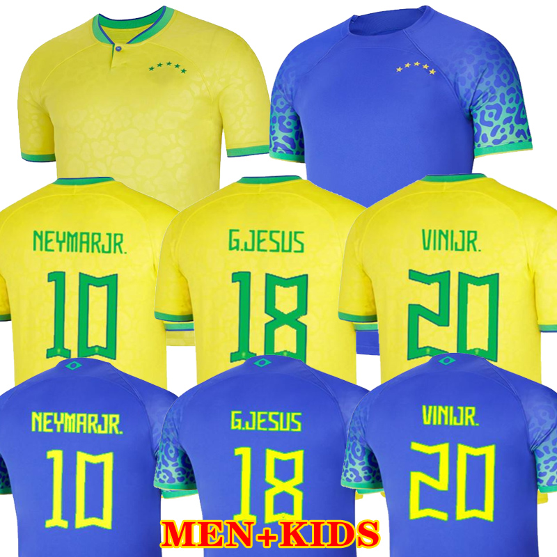 

2022 soccer jersey Camiseta de futbol world cup 2023 PAQUETA NERES COUTINHO bRAZILS football shirt FIRMINO JESUS MARCELO PELE brasil 22 23 maillot de foot men kids kit, 21 22 home men jersey