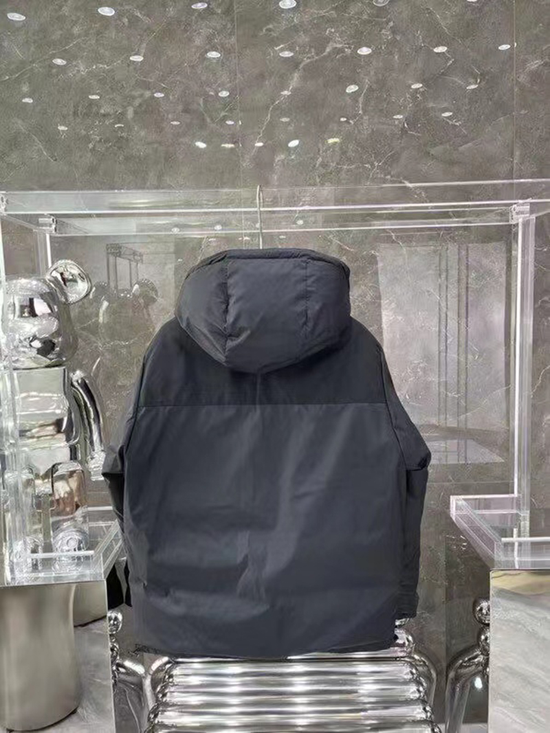 Reversible Men's Designer Down Hooded Jacket Letters Women's Winter Coats Parka Thick Men Outerwear Clothes Outdoor Jacket with Zipper