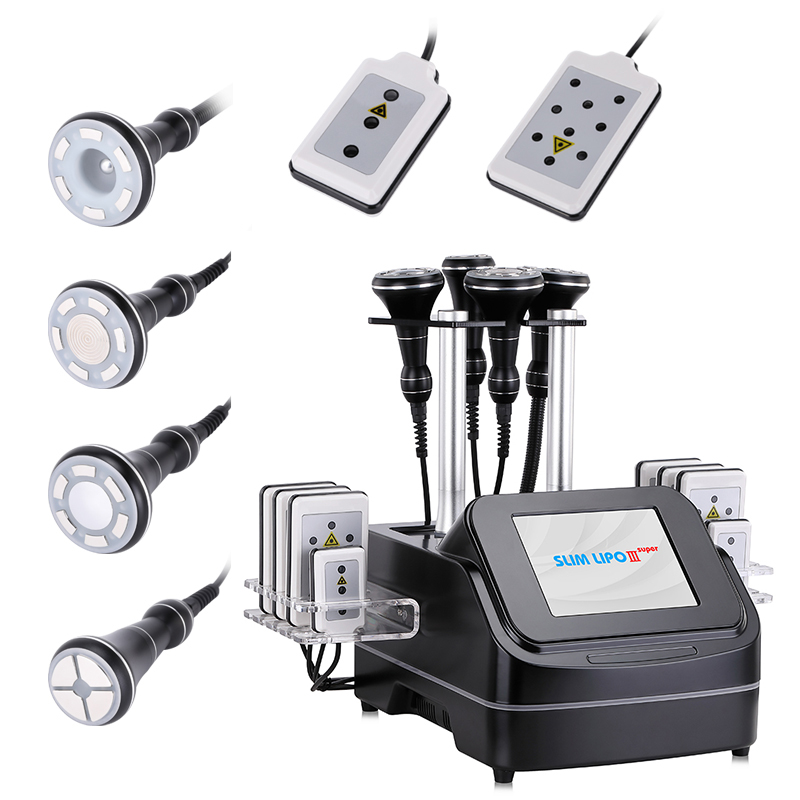 New 5 in 1 Ultrasonic 40K Cavitation Vacuum Slimming Fat Loss Body Shaping Machine Remove Wrinkle RF Beauty Device Home Use Radio Frequency Lifti