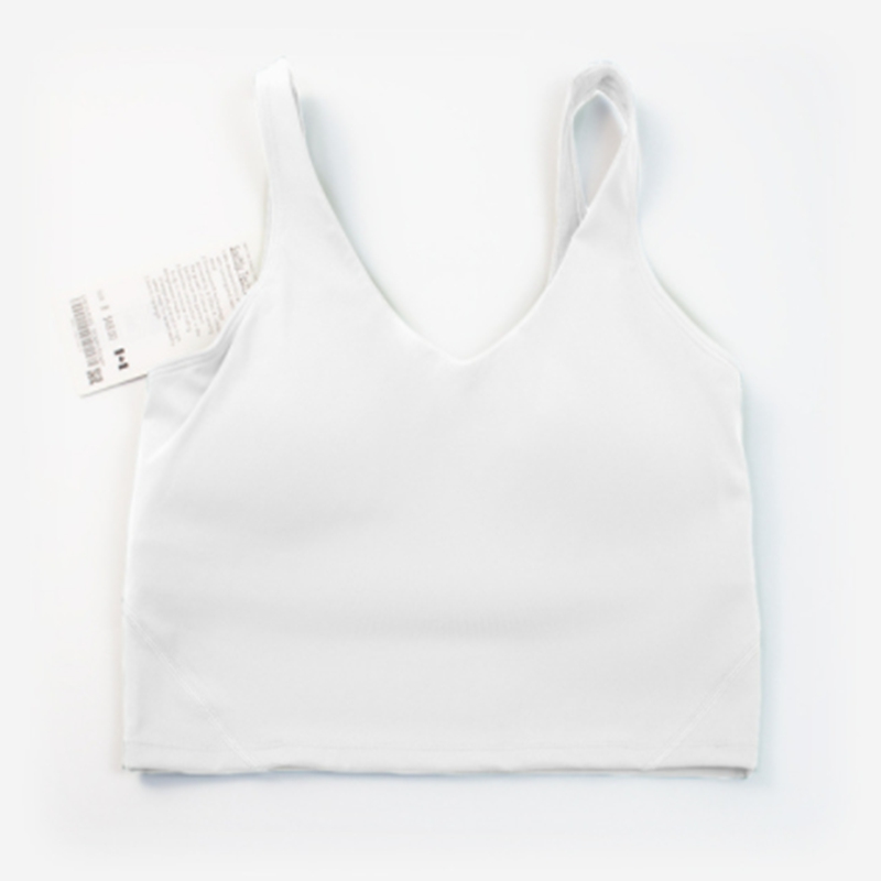

Push-Up lu-008 Women's Seamless Yoga Outfits Sports Bra with Chest Pad Fitness Bra B8TQ, 010