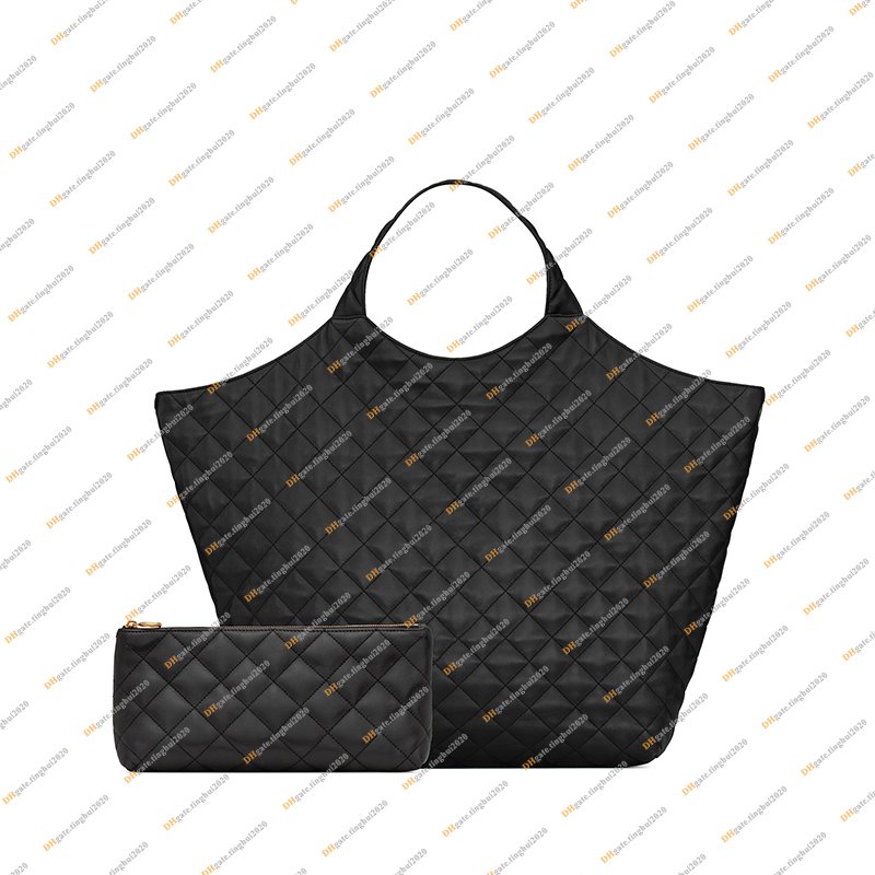 

Ladies Fashion Designe Luxury ICARE Quilting lambskin Shopping Bag TOTE Shoulder Bags Handbag Crossbody High Quality TOP 5A 698651 Pouch Purse, Black / with dust bag