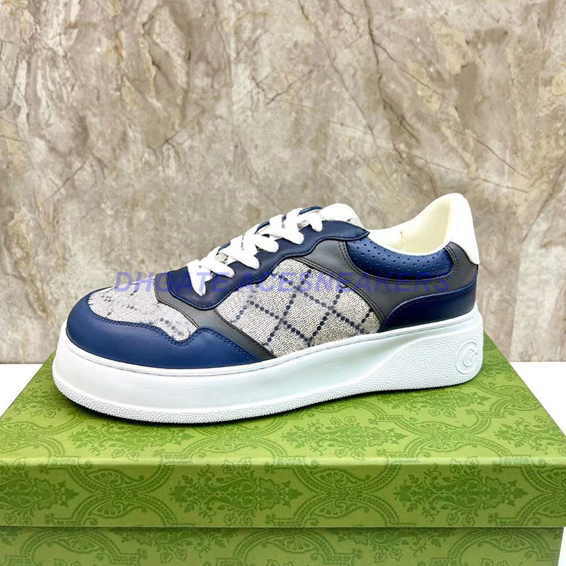 

White screener Casual designer Shoes Stripe ACE Embroidered Men Leather embossed Sneaker, As pic0