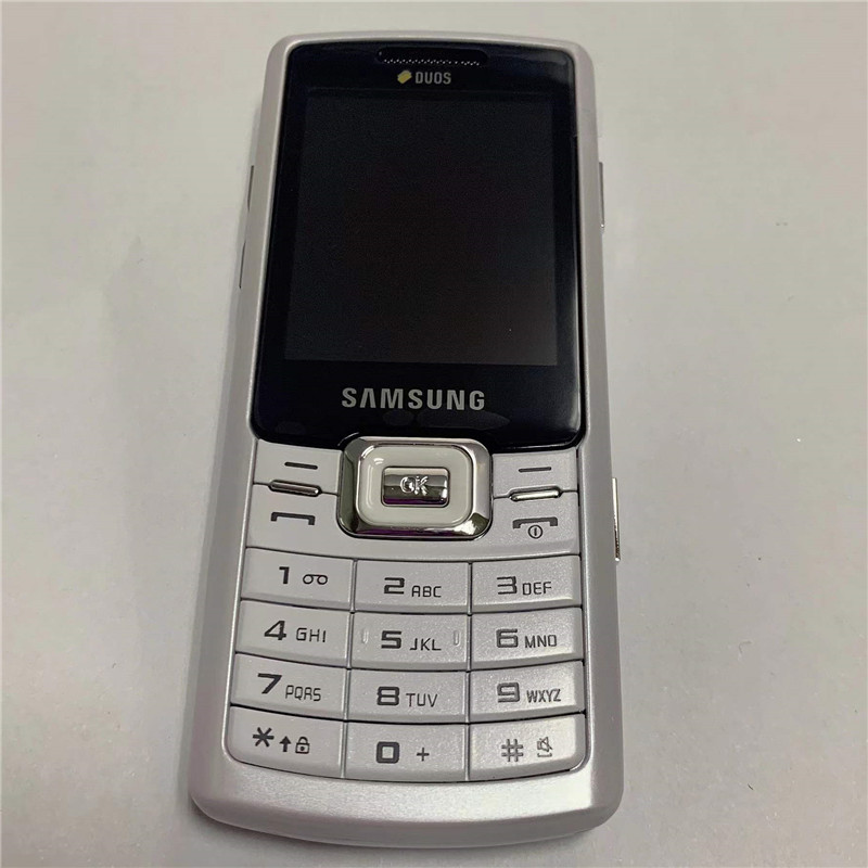 

Original Refurbished Cell Phones Samsung C5212 2.2INCH Screen GSM 2G Dual SIM Camera For Elderly Student Mobilephone, Red