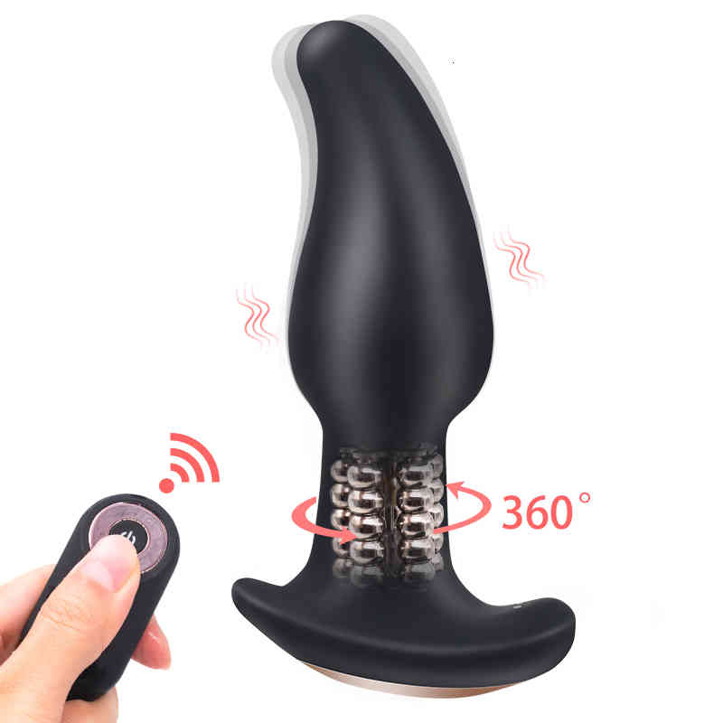 Massager Penis Cock Curved Rimming with Remote Control Outdoor Anal Sex Toys Vib-image-793654594