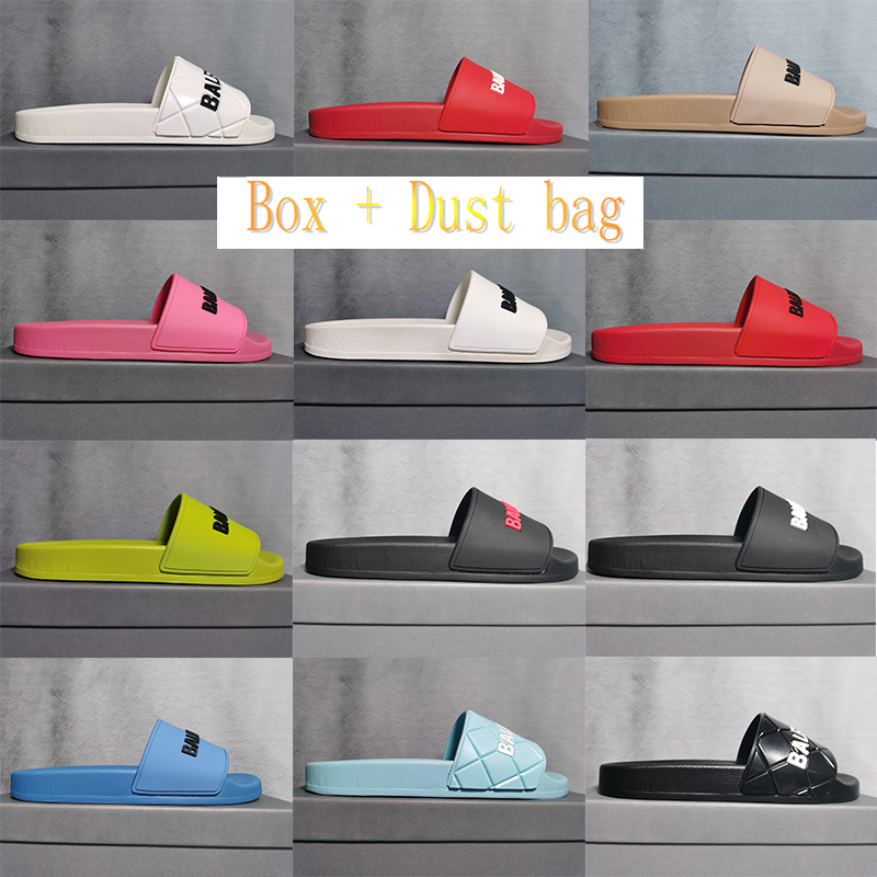 

Newest Hotselling Designer Slippers Men Women Fashion Slides Luxury Summer Flat Rubber Gear Bottoms Sandal Soft Comfortable Beach Casual Shoes Size 35-46 With box, No. 3