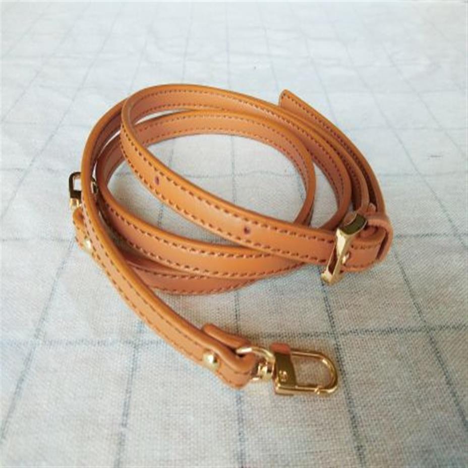 

DIY Genuine Leather Bag Strap 0 9 125CM Bag Accessories Crossbody strap replacement272D