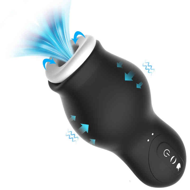 Clearance PromotionTrainer Massager Sex Toys Cock Male Masturbator Automatic Sucking Machine Vibrator Penis