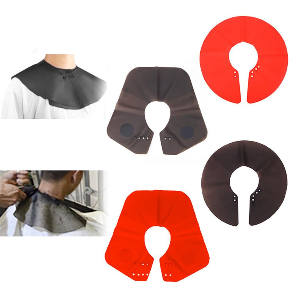 

Silicone Cutting Super Collar Neck Shield Magnetic Cape Barber Hair Shawl315i