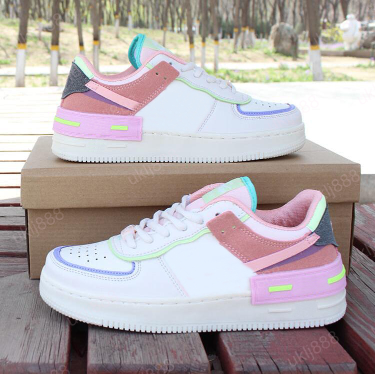 

Designer Women Sports Shoes OG Classic Triple airforce 1 pink Low Shadow Utility Beige AiRs Womens Trainers CI0919-700, Bubble film