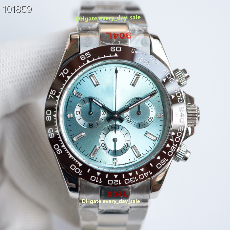 Montres masculines en c←ramique de mode Ultra-mince 12,2 mm Automatique m←canique Mouvement 7750 Mouvement 40 mm ZZF FACTORY MADE 904L