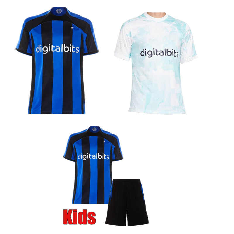 

22 23 INTER soccer jerseys MILAN BARELLA LUKAKU LAUTARO ERIKSEN BASTONI football shirt 2022 2023 men and kids kits, White