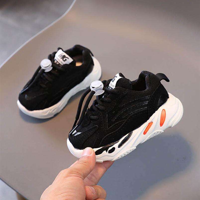 Baby Sneakers Infant First Walkers Chaussures pour tout-petits Mocasins Girls Softs Boys Footwes Casual Kids Running Sports Shoe Spring Automne 2