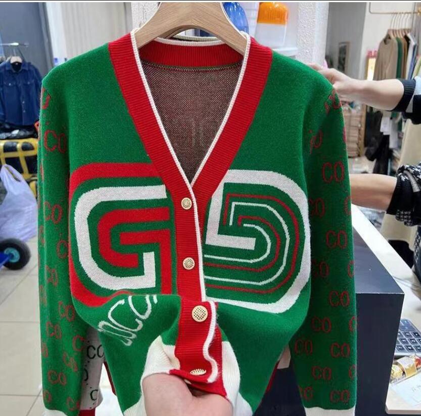 

women knit sweater Luxury GGity hoodie Balm fall metal button logo long-sleeved shirt super elastic fashion coats, 09