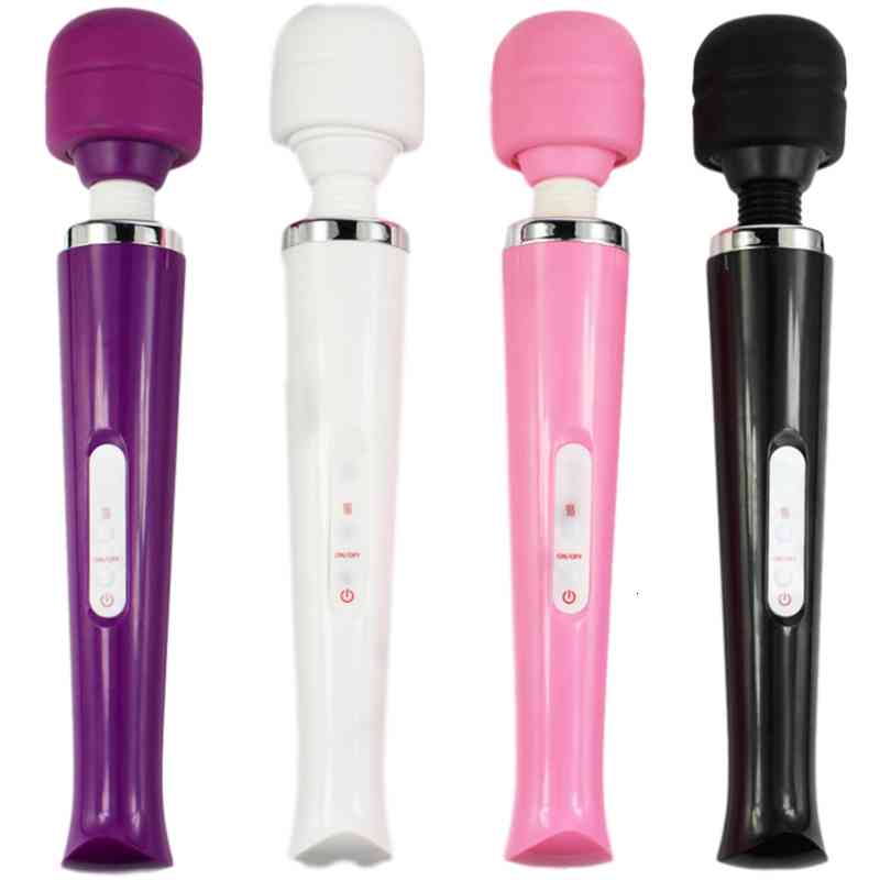 Massager Vibrator Sex Toys Penis Cock Rechargeable Strong Audlt Product Usb Vibrating Magic Wand Massa-image-794023549