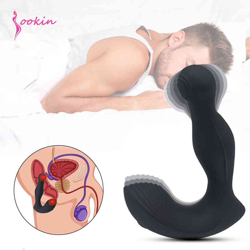 Massager Sex Toys Penis Cock Male Vibrating Butt Plugs Dildo Vibrator 360 Degree Prostate-image-797427785