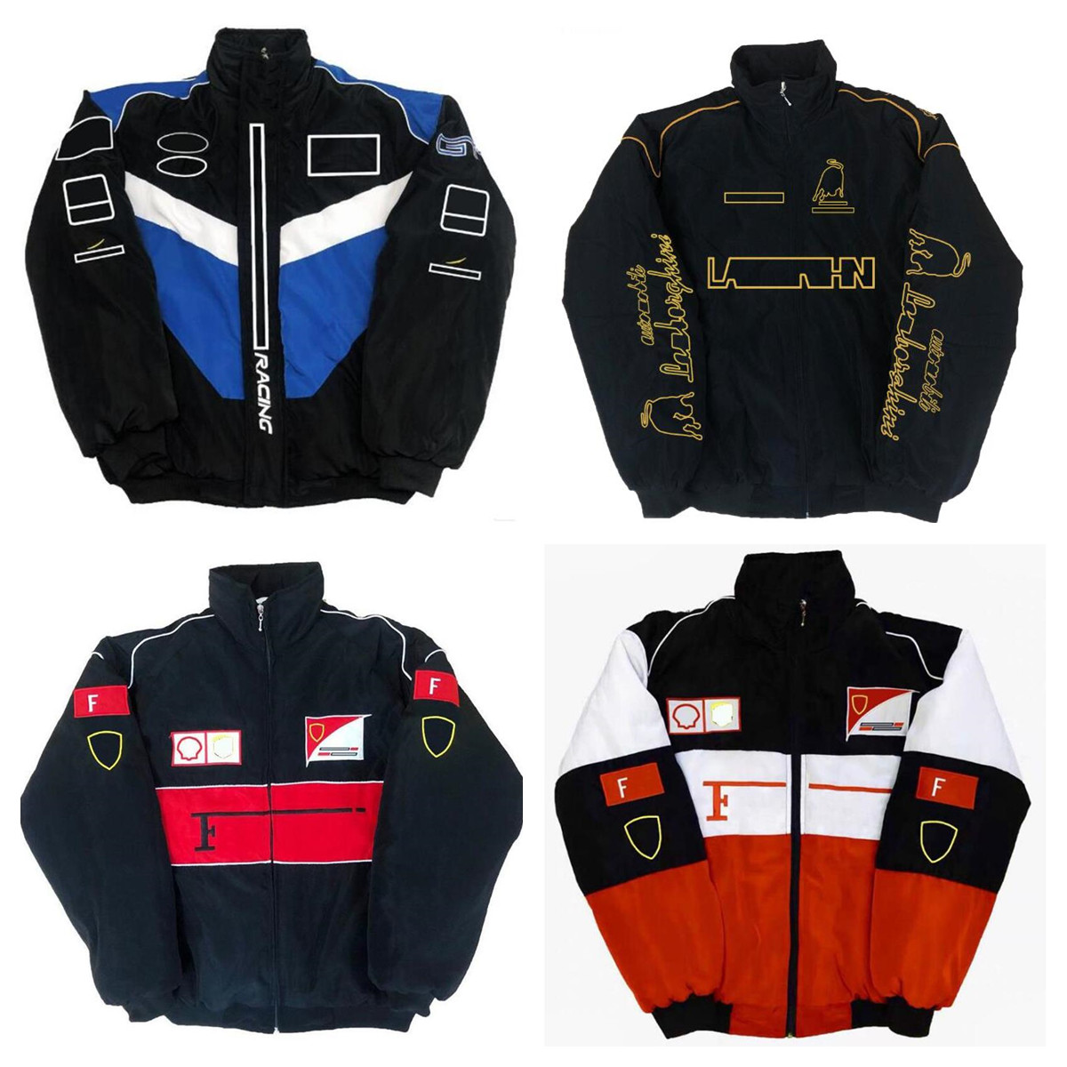 

F1 Formula One Racing Jacket Fully EmbroideredLOGO F1 Team Workwear