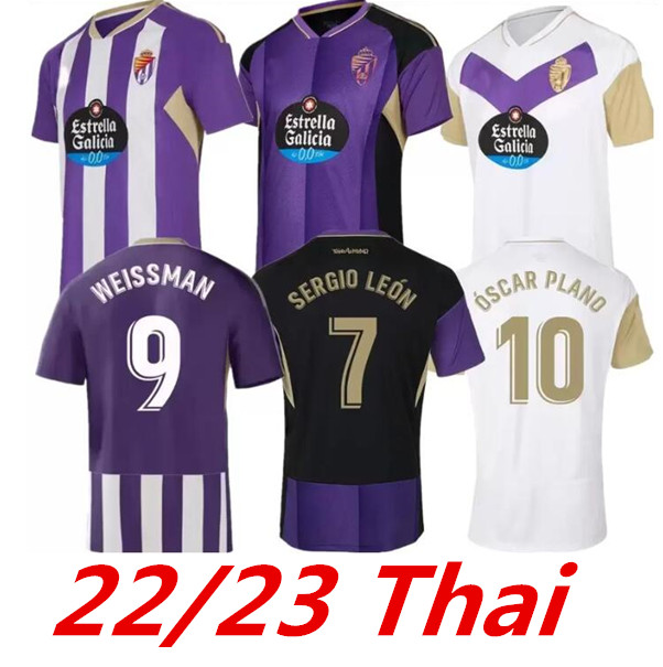 

Real Valladolid soccer jerseys 22 23 Weissman FEDE S. Sergi Guardiola Oscar Plano L. Olaza R.Alcaraz Marcos Andre camisetas de futbol men FOOTBALL SHIRTS 999, Green