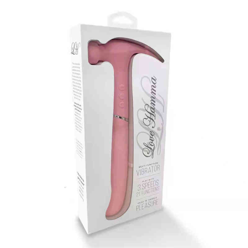 Massager Penis Cock Double Headed Vibrator Sex Toys for Woman Second Tide Hammer Egg Skipping Masturbation Massage Adult Fun Products-image-792849697