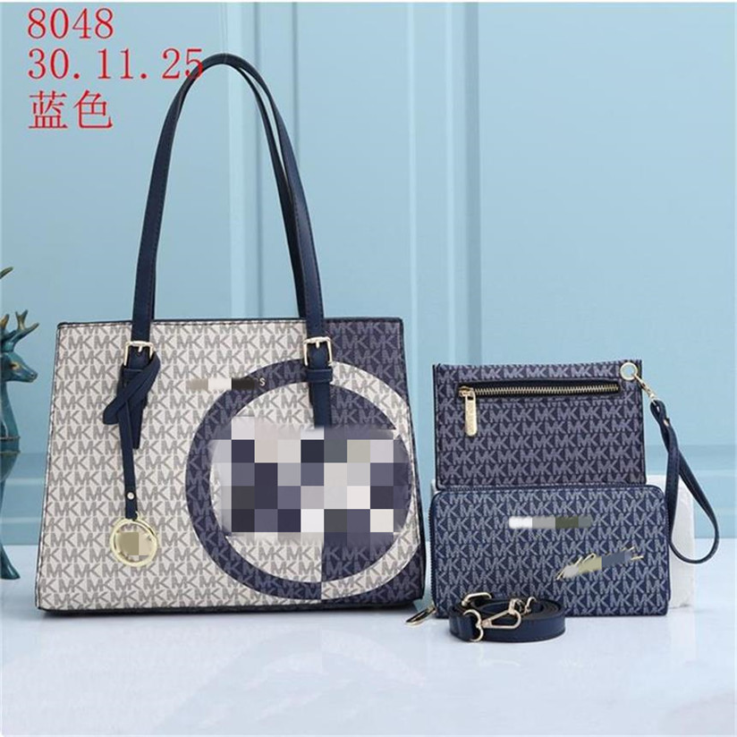 

3 pieces set designer bags women crossbody handbag lady tote Coin Purse shoulder bags MICHAELS KOR MKS GGSS LOUISSS VUTTONSS LVSS, 30x11x25cm