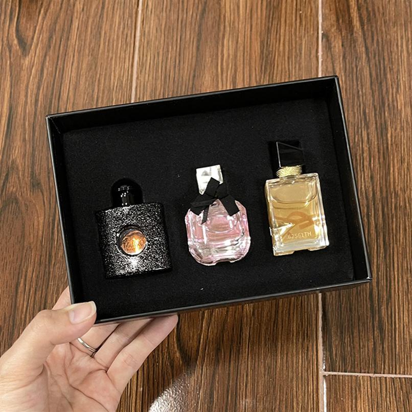 

woman perfume set lady fragrance spray 7 5ml 3 pieces suit notes long lasting smell EDP highest quality and fast postage231L
