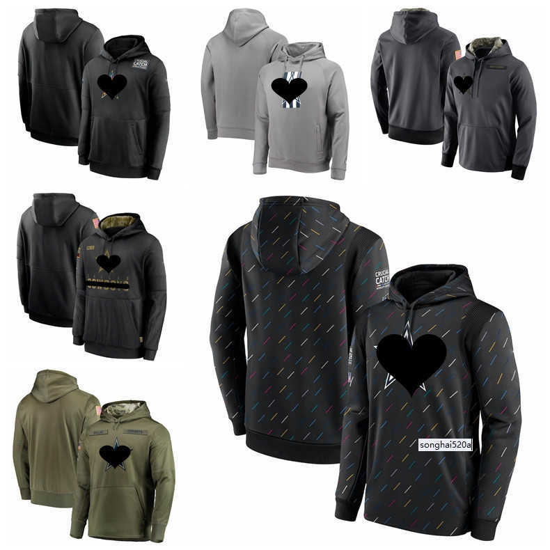 

Dalla Men Women Youth Cowboy 2021 Crucial Catch Therma Pullover Football Hoodie Charcoal