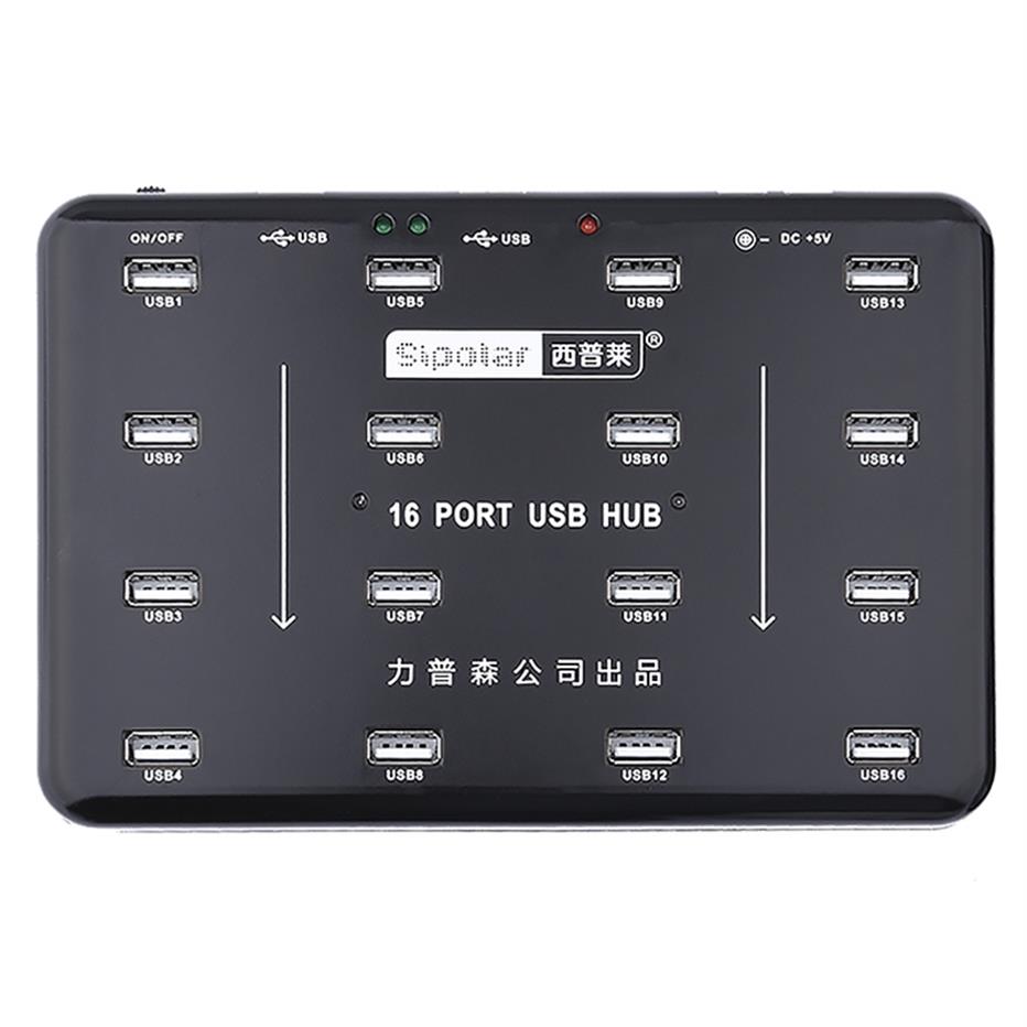 

Sipolar 16 Ports USB 2 0 Hub Bluk Duplicator For 16 TF SD Card Reader U-disk Data Test Batch Copy With 5V 3A Power Adapter 210615285N