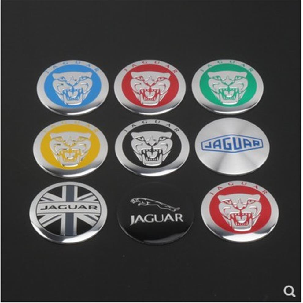 4PCS SETS 56 5 mm R Racing Stickers Logo Stickers Auto Car Wheel Centre Caps Hub Caps Sticker pour Jaguar XF XJ XJS XK S-Type X-Type2759