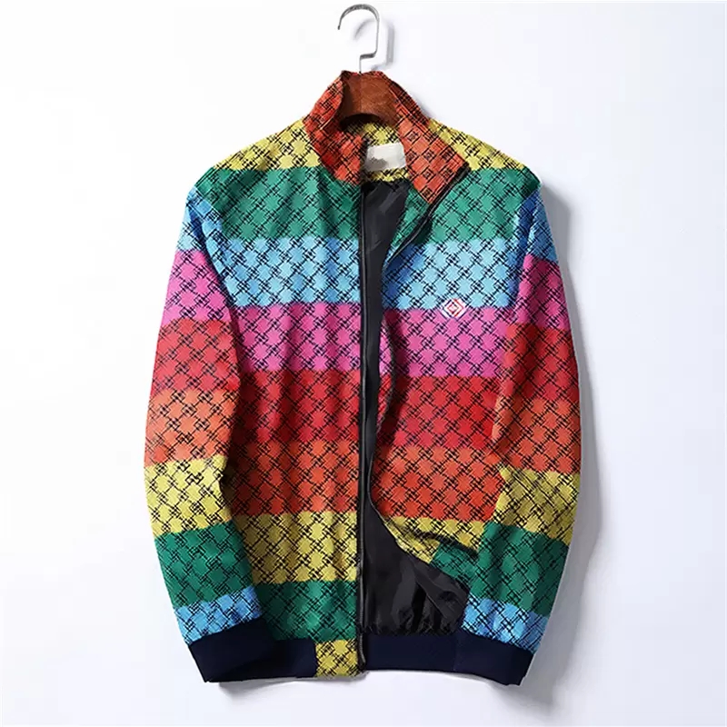 designer men's autumn winter new casualSlim Fit Clothes Outdoor Jackets With Zippers jacket loose baseball suit flight coat fashion high qua