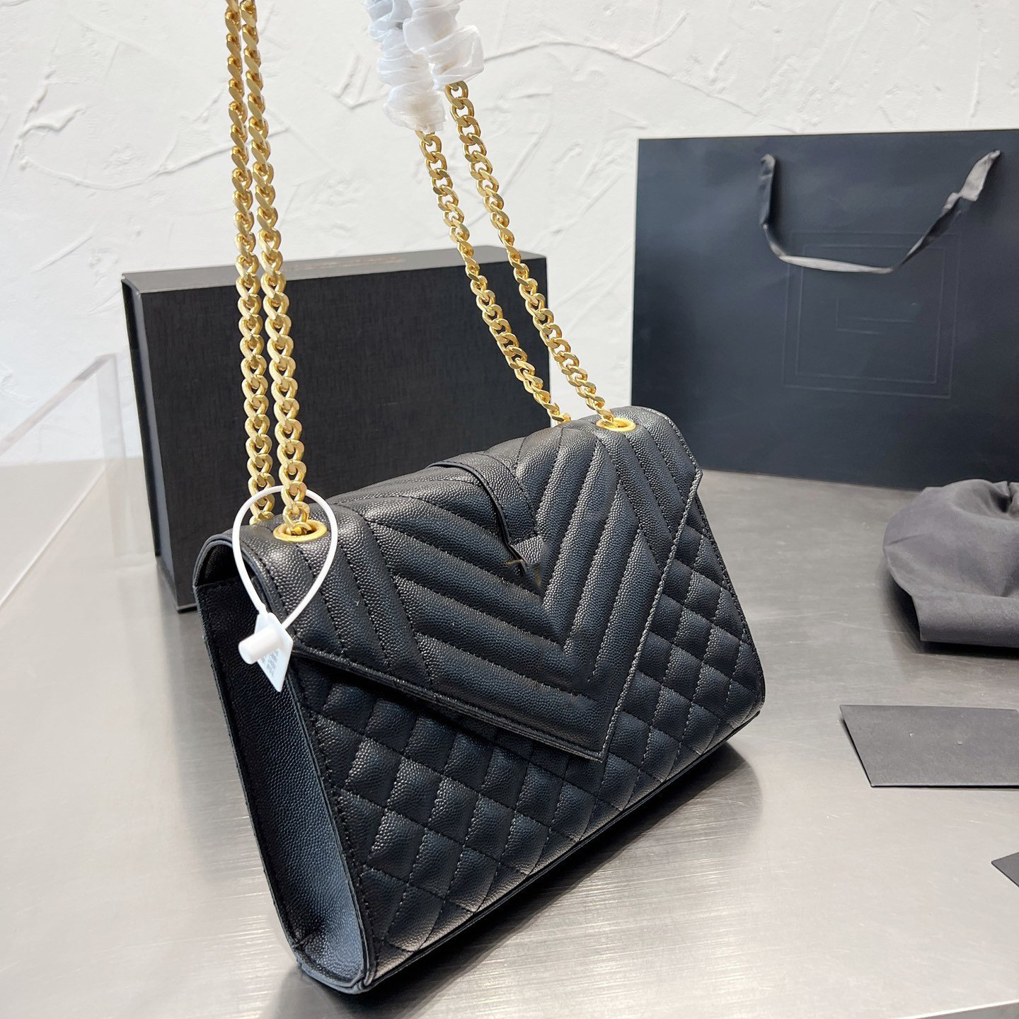 

Luxury Designer Ladies Casual Fashion Evening Bags Classic Multicolor Letters Chain Shoulder yslity Crossbody Handbags B-26