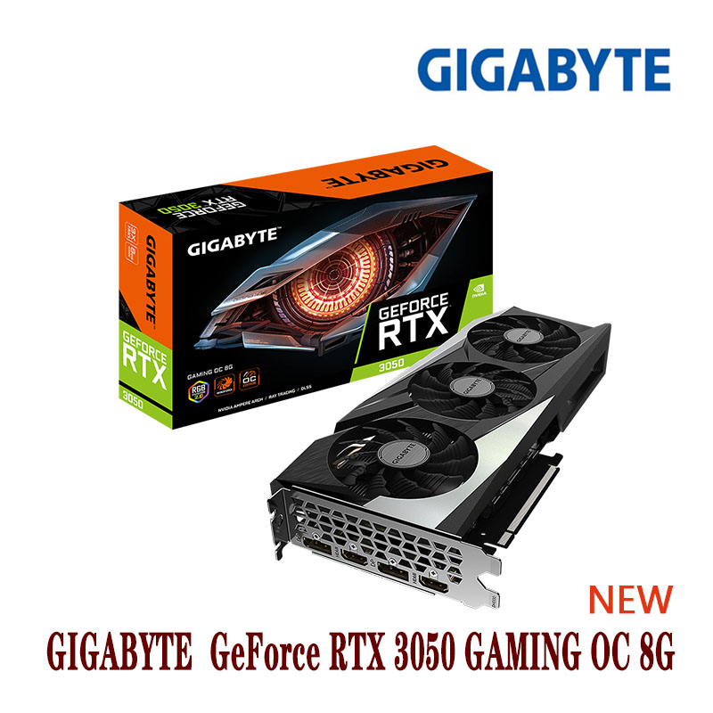 

Graphics Cards GeForce RTX 3050 GAMING OC 8G/ EAGLE 8G Support AMD Intel Desktop CPU LHR