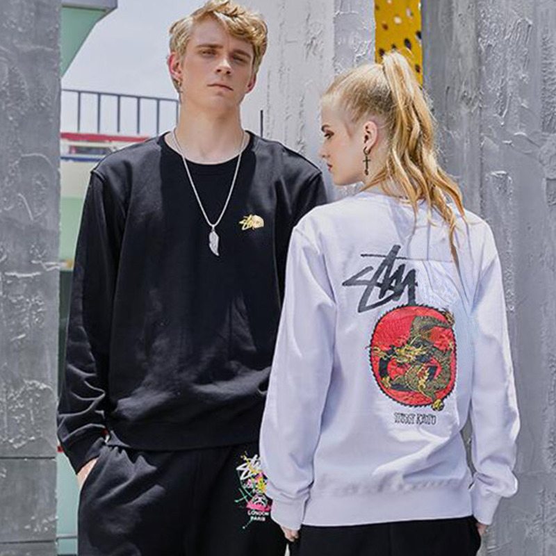 22ss mens hoodie Stut designer sweater men women hoody hip hop loose oversize t shirt print sweaters ins pullover jacket
