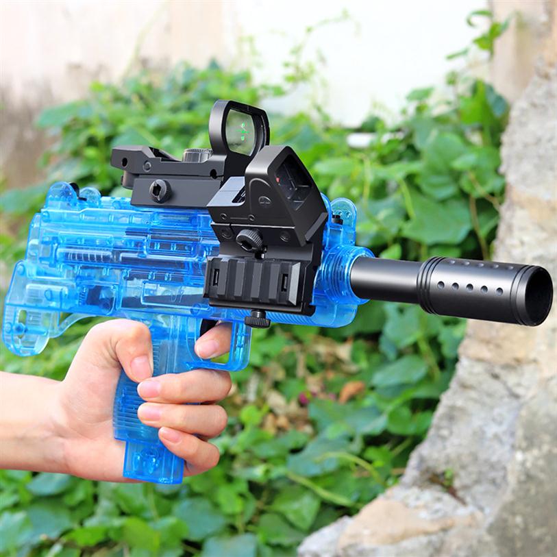 

Uzi Blaster Manual Soft Bullet Submachine Plastic Gun Toy With Bullets For Kids Adults Boys Outdoor Games Props327D