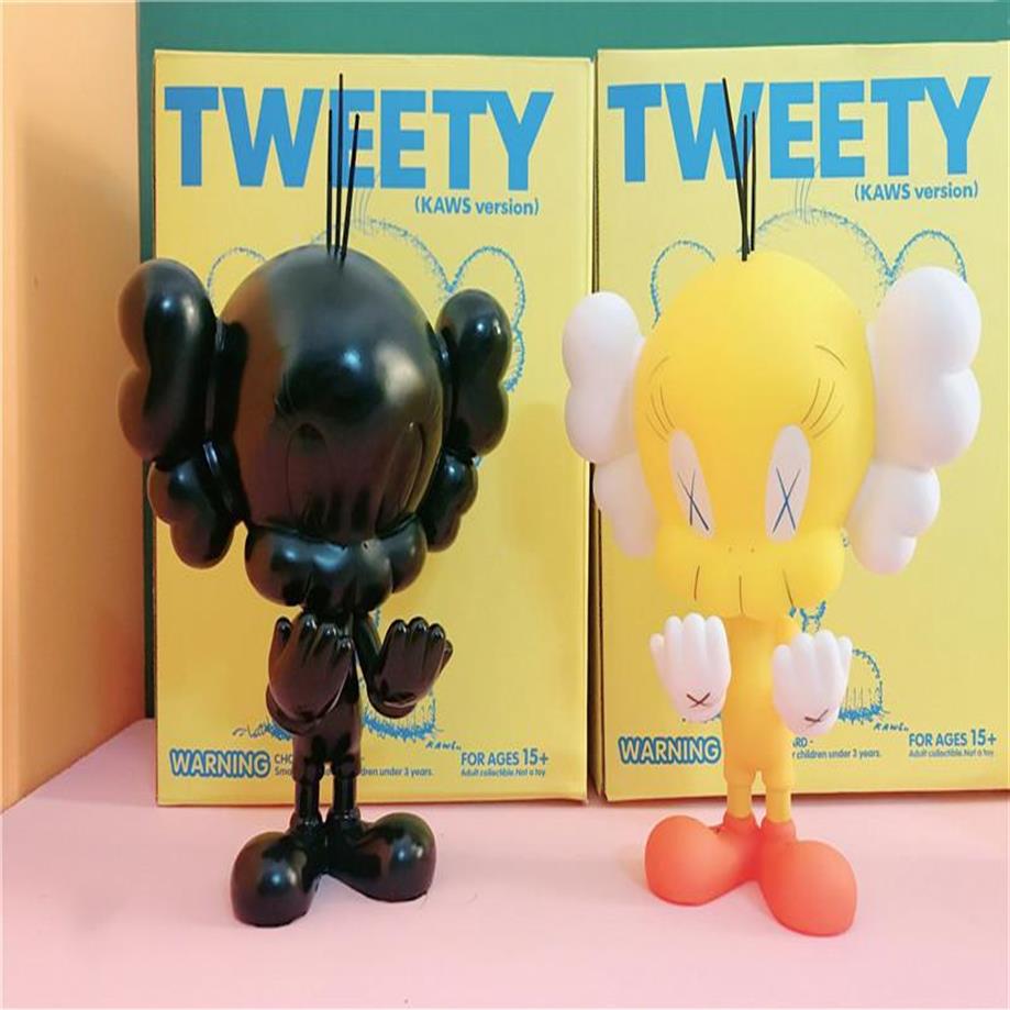 

20CM 0 5KG Originalfake Companion Very cute TWEETY toy for Original Box Action Figure model decorations kids gift3350