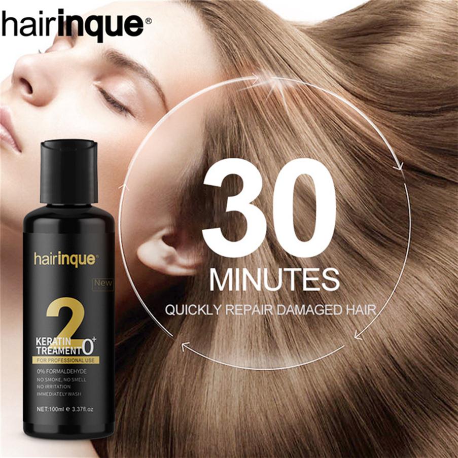 

Hairinque NO SMELL Keratin Treatment Conditioner 100ml Nourishing Hair Spray Anti-static Replenishes Moisture Repair Damage Hair C240y