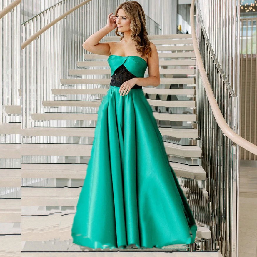 2023 robes de soirée dentelle perles robe de bal Dubaï hors épaule illusion formelle bal pan coupé côté célébrité robes