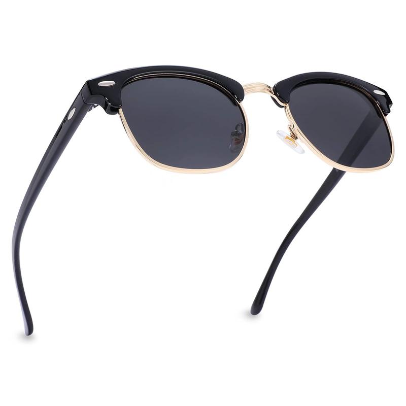 

Luxury designer sunglasses square half frame Pilot Classic stylish high quality 3026 Glasses