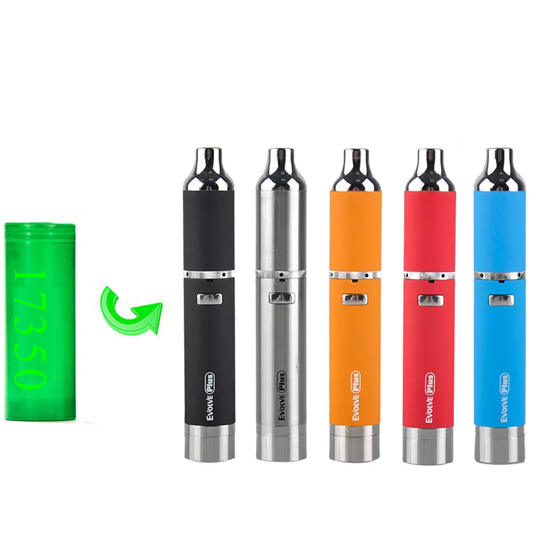 

17350 Battery Yocan Evolve Plus Kit Wax Herbal Vaporizer 1100mAh Dry Herb Vaporizers