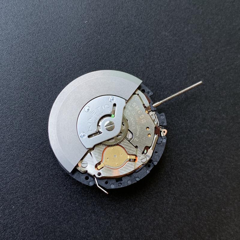 Kits d'outils de réparation marque japon 5M65A mouvement montre à énergie cinétique artificielle calendrier unique avec réparation de batterie