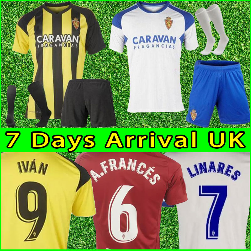 

men kids 2022 Real Zaragoza NarvAez Soccer Jerseys Sabin 22 23 Ivan VADA Fran Gamez Home MoLLEJO Football Shirt JAVI ROS POMBO MIGUEL ALEJANDRO third Uniform